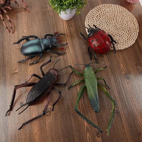 Insect Simulation Model Toys Bug Children Educational Resource High Reallistic Insects Soft toy Figures Child Educational Toy