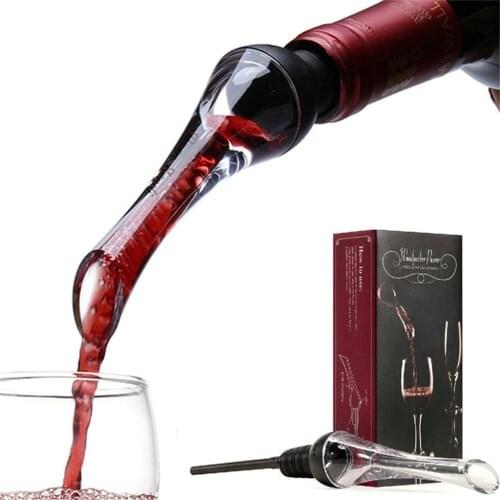 Tops Split Type Wine Dispenser Kitchen Accessories Tools Wine Aerator Pourer Premium Aerating Pourers Fast Decanter Spout