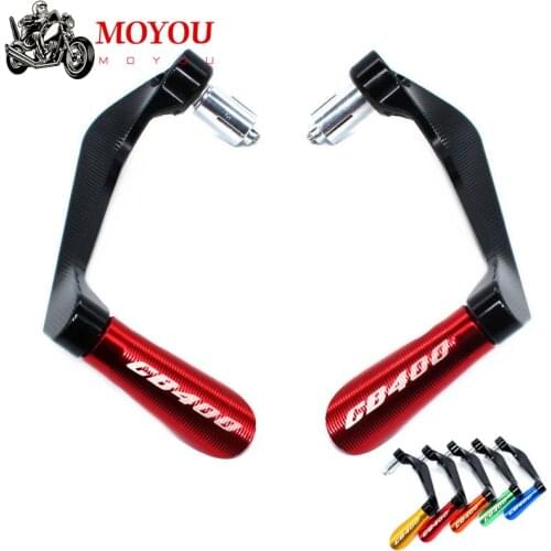 For Honda CB400SF CB400SS CBR400F CB400 CB 400 919 Motorcycle Handlebar Grip Guard Brake Clutch Levers handguards 22mm Protector