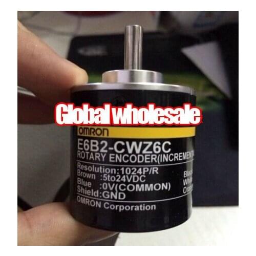 1pcs E6B2-CWZ6C 1024P/R for Omron / 2M rotary pulse encoder / optical rotary incremental encoders
