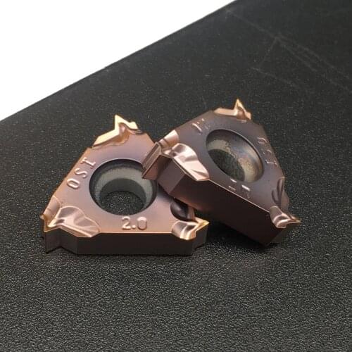 10PCS 16IR M 2.0 ISO FT1125 Stainless Steel And Steel Parts Are Universal Lathe Toolholders Threading Inserts CNC Turning Tool