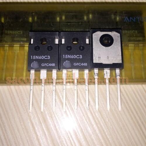 10Pcs SPW15N60C3 15N60C3 or 15N60 TO-247 15A 600V Power MOSFET