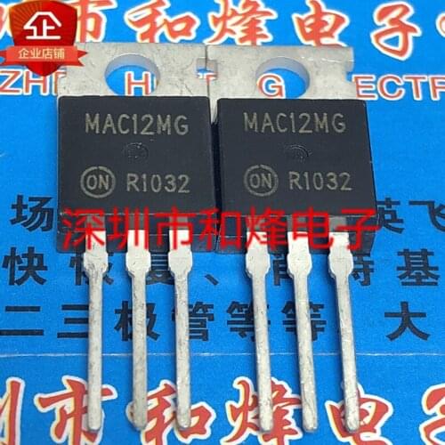 100% New&original MAC12MG TO-220 600V 12A