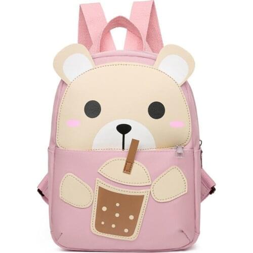 2021 New Bear Design Cartoon Children School Bags for Boys Girls Cute Children Backpacks Kindergarten Schoolbag Kids Backpacks