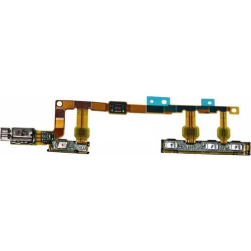 5pcs/lot For Sony Xperia Z3 Mini Volume Button Z3 Compact Vibration Motor and Power Switch Flex Cable