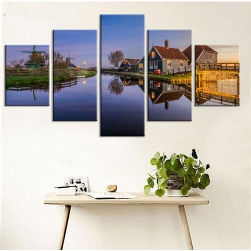 Diy,Diamond Embroidery,Amsterdam pictures Diamond Painting 5 pcs,Cross Stitch,3D,Diamond Mosaic,home Decoration,wall art,gift