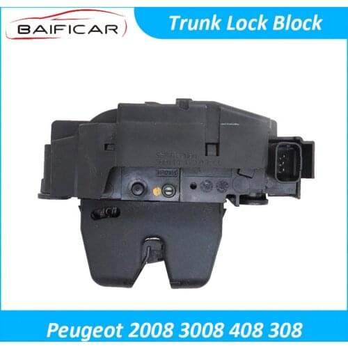 Baificar Brand New Genuine Car Trunk Lock Block Assembly Rear Door For Peugeot 2008 3008 408 308
