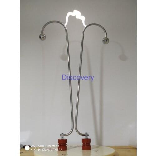 Large Jacob Ladder ZVS High Voltage Power Supply Horn Shaped Electrode for Electromagnetic Stage of Science Technology Museum
