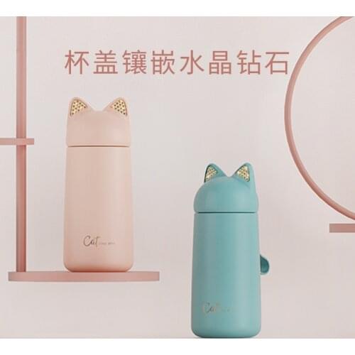 Ownpower Cartoon Water Bottle Portable Flask Lovely Sport Hiking Biking School Water Bottle For Children Kids Water Bottle