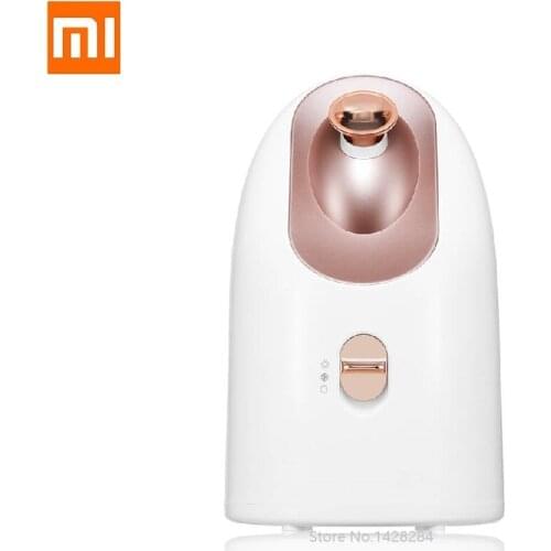 Hot cold double spray water steaming face facial sauna Beauty Nano Ionic Moisturizing Warm Mist Humidifier Mist Sprayer