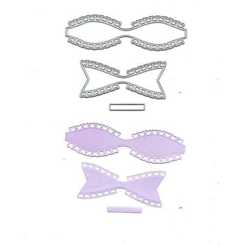 Julyarts Big Bowknot Card Making Supplies Metal Dies For DIY Scrapbooking Decorative Embossing Handcraft Die Cutting Template