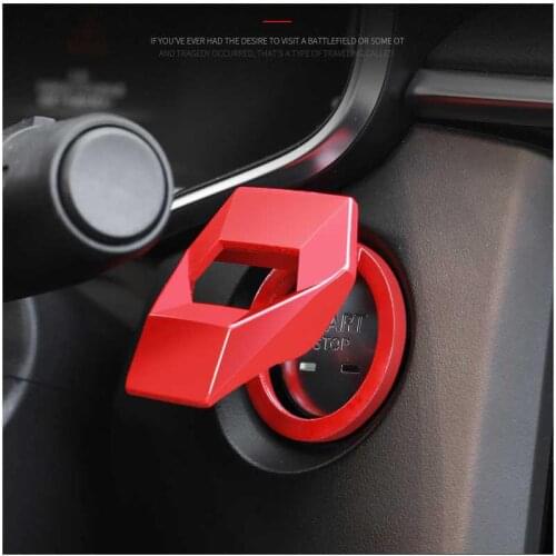 Car Engine Start Stop Button Ring Ignition Cover Trim for VW Golf 7 MK7 VII GTI R Tiguan Jetta CC Arteon Passat B8 Touareg T-roc