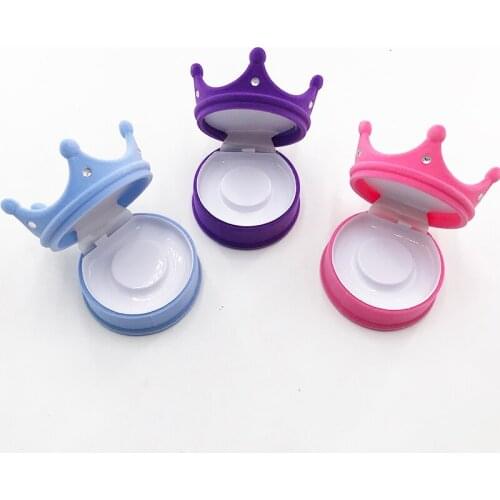 Crown Lash Box Small with Tray for 6mm-23mm Mink Lashes Faux Mink Eyelashes for Eyes Makeup