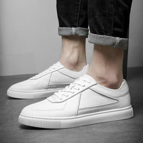 Leather summer Mens shoes Light hombre Men zapatillas white Fashion para men casual loafers sports de sale sneakers mens sport