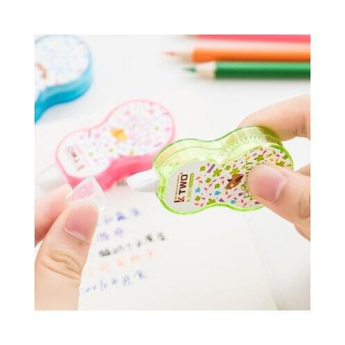 Cartoon cute kawaii cloud mini correction tape Korean version of sweet stationery novelty office kids school supplies children