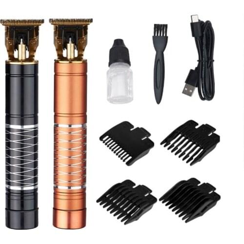 Q1QD T Blade Hair Trimmer Kit Hair Clippers for Men Home USB Rechargeable Clippers with Antiskid Handle for Hair Cutting