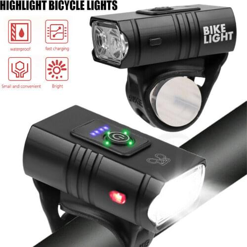 T6 LED Light Bicycle Cycle Front Headlight 10W USB Rechargeable Bike Lamp NEW bike lights bicycle led light