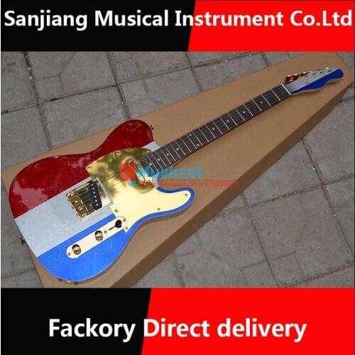 High quality electric guitar,TL style,Elm body with Maple neck,3 color Custom electric guitar,free shipping