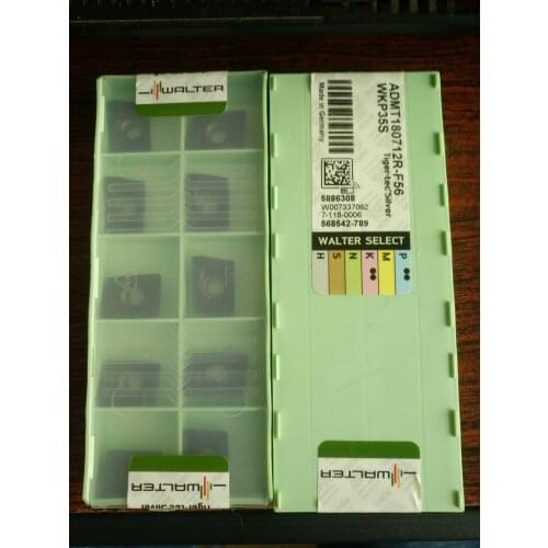 10PCS CARBIDE INSERT ADMT180712R-F56 WKP35S