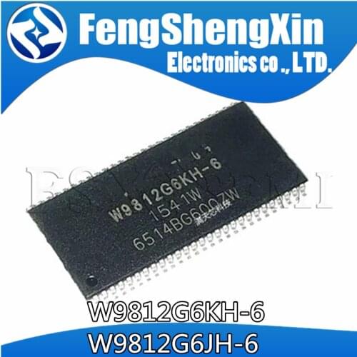 10pcs W9812G6KH-6 W9812G6JH-6 SDRAM TSOP54 W9812G6 W9812