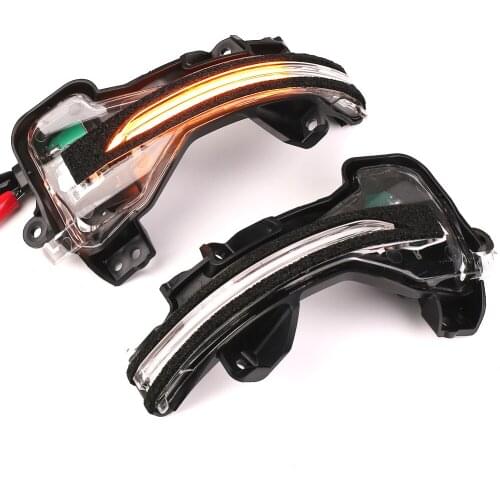 2pcs For Honda CRV URV City GREIZ JADE VEZEL ODYSSEY AVANCIER Car Rear View Side Mirror Dynamic LED Turn Signal Light