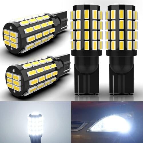 4pcs T10 LED W5W Bulbs Canbus For Car Parking Position Lights Interior Light For BMW VW Mercedes Audi A3 8P A4 6B BMW E60 E90