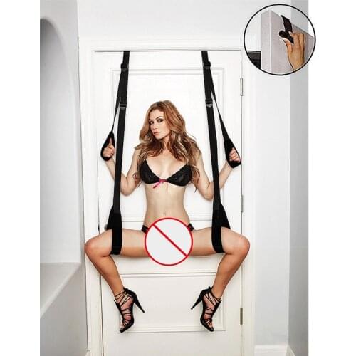 A45 For Womens Door Sex Swings Multi-position Fun Straps Adult SM Orgasm Toys Couples Sexy Toys Carmen Swing Stable Adjustable