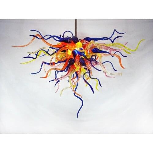 Free Shipping Splendid Home Modern Art Glass Sculpture Lighting Chandelier
