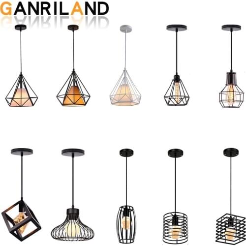 GANRILAND Vintage Pendant Lights