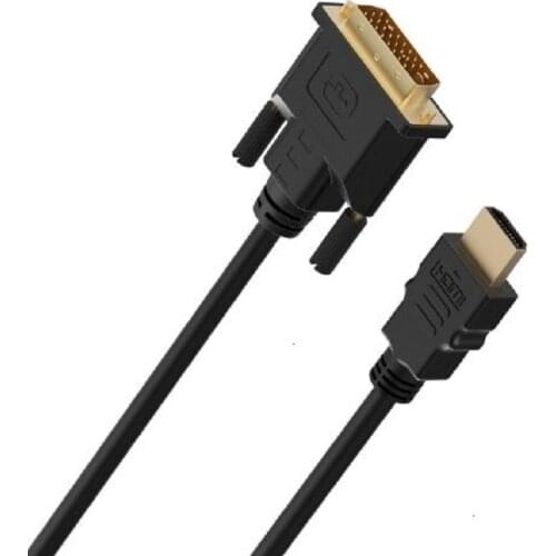 1m 1.5m 2m 3m 5m HDMI to DVI DVI-D cable 24+1 pin adapter cables 1080p for LCD DVD HDTV XBOX PS3 High speed HDMI-compatiblecable