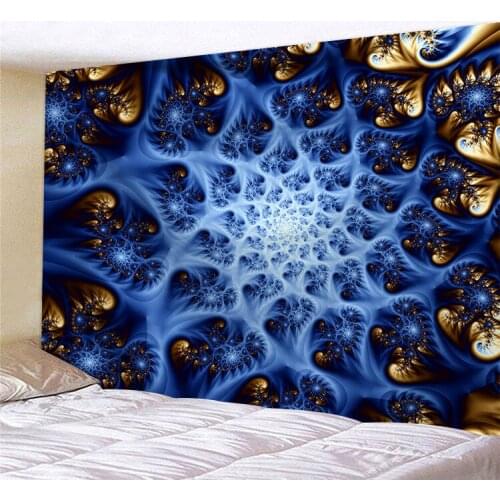 Indian Mandala Colorful Sky Printed Tapestry Wall Hanging Tapestry Blanket Throw Mat Hippie Bedspread Yoga Mat Home Decoration