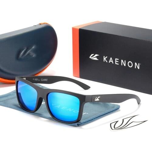 KAENON Italy Design High Quality Polarized TR90 Sunglasses Men Shades Branded Fashion Trending 2020 Square Gafas de sol UV400