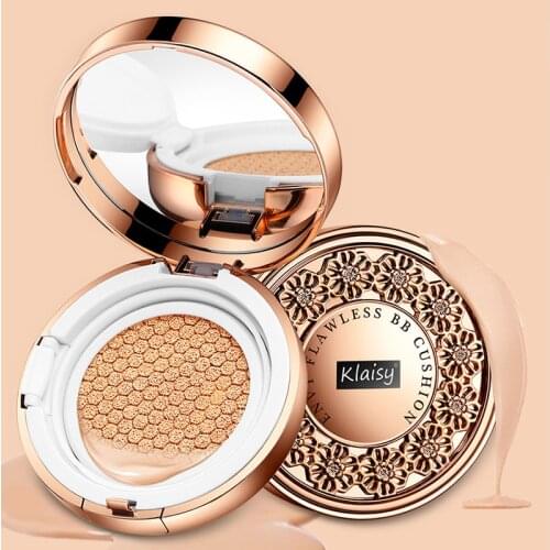Klaisy Air Cushion BB Cream Isolation BB Nude Concealer Oil Control Moisturizing Liquid Foundation CC Cream With Replace Box