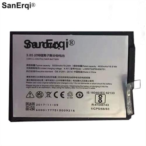 Li3950T44P6h856751 Battery For ZTE Nubia N2 NX575J Battery 5000mAh Battery