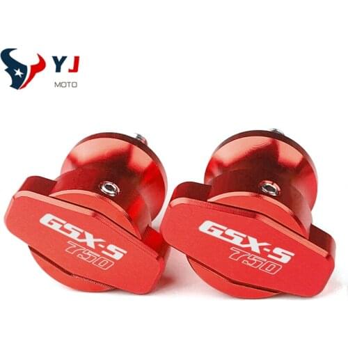 M8 For Suzuki GSX-S750 GSXS750 2011-2018 GSXS GSX-S 750 Hot Deals Motorcycle CNC Accessories Swingarm Spools Stand Slider Screws