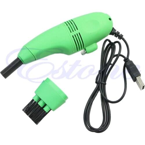 1 Pc Mini Computer Vacuum USB Keyboard Cleaner PC Laptop Brush Dust Cleaning Kit Hot Saling