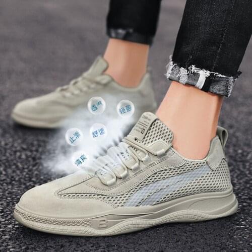 Mens Shoes Breathable Zapatillas De Deporte Para Hombre Breathable Shoes Men Sneaker Hip Hop Sneakers Lightweight