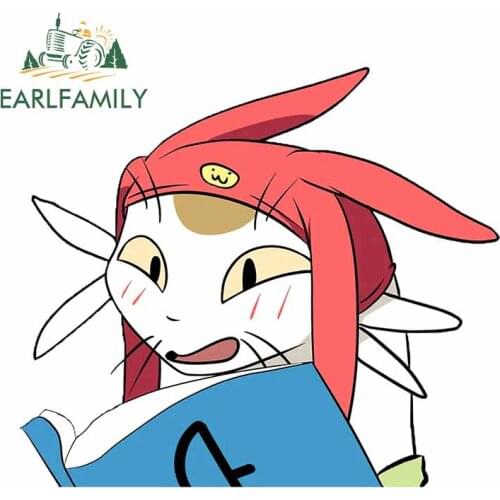 EARLFAMILY 13cm x 11.4cm for Space Dandy Car Sticker Surfboard Personality Decoration Tuning Scratch Proof DIY Waterproof Decal