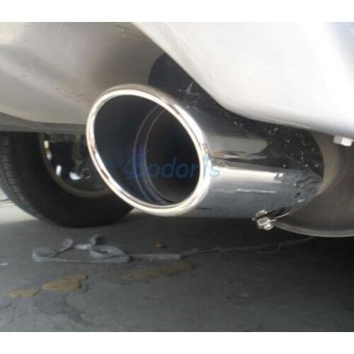 For Honda CR V CRV CR-V 2007-2016 #304 Stainless Steel Exhaust Muffler Tip Pipe End Car Styling Accessories