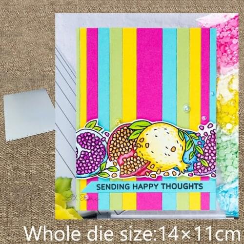 New Design Craft Metal stencil mold Cutting Dies stripe frame decoration scrapbook die cuts Album Paper Card Craft Embossing