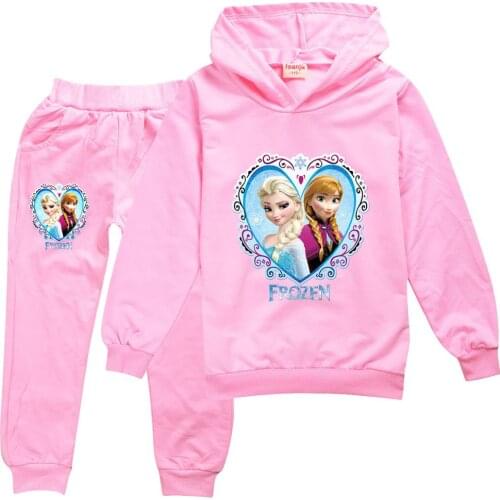 Disney Fall Thanksgiving Outfits for Little Girls Elsa Clothes Cotton Long Sleeve Tops Children Boys Clothing Frozen Boutique