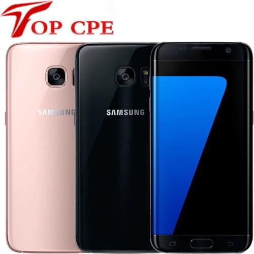Original Unlocked Samsung Galaxy S7 Edge G935F G935V G935FD 5.5'' 4GB RAM 32GB ROM WIFI 12MP 1080P 4G LTE Quad Core Mobile Phone