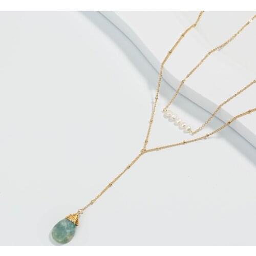 Eye Pendant Necklace Fashion Jewelry Beads Metal Chain Boho Vacation Gift Ethnic Cute Classic Choker Necklaces For Girls