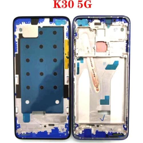 For Xiaomi Redmi K30 5G M1912G7BE M1912G7BC Front LCD Housing Middle Faceplate Frame Bezel Replacement Parts