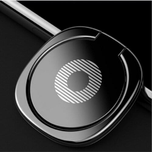 Luxury 360 Degree Metal Finger Ring Holder Smartphone Mobile Phone Finger Stand Holder For iPhone 7 6 Samsung Tablet