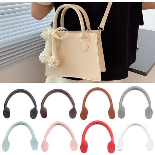 1 Pcs PU Leather Bag Belt Detachable Shoulder Bag Handle DIY Replacement Handbag Band Strap Bag Accessories DIY Gift Box Handle