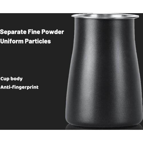 Watchget Coffee Powder Sieve Stainless Steel Sieve Powder Mesh Coffee Flour Filter Cup Dustproof Mesh Sieve Coffee and Tea Tool