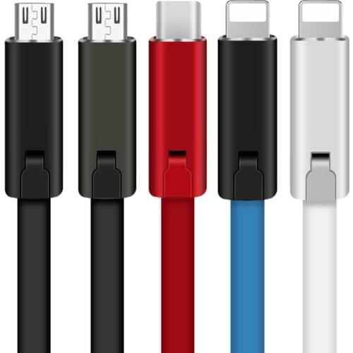 Hot Sale Repairable USB Cable Renewable Data Sync & Fast Charger Puncture Cord