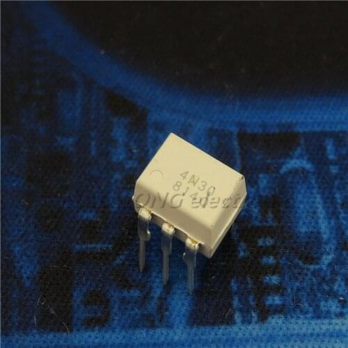 50PCS/LOT 4N30 DIP6 DIP-6 Optocoupler Photoelectric coupling