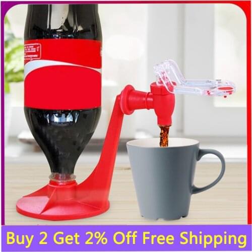 ABS Magic Faucet Tap Soft Drinking Upside Down Water Machine Beverage Coke Dispenser Home Party Pub Bar Drinkware